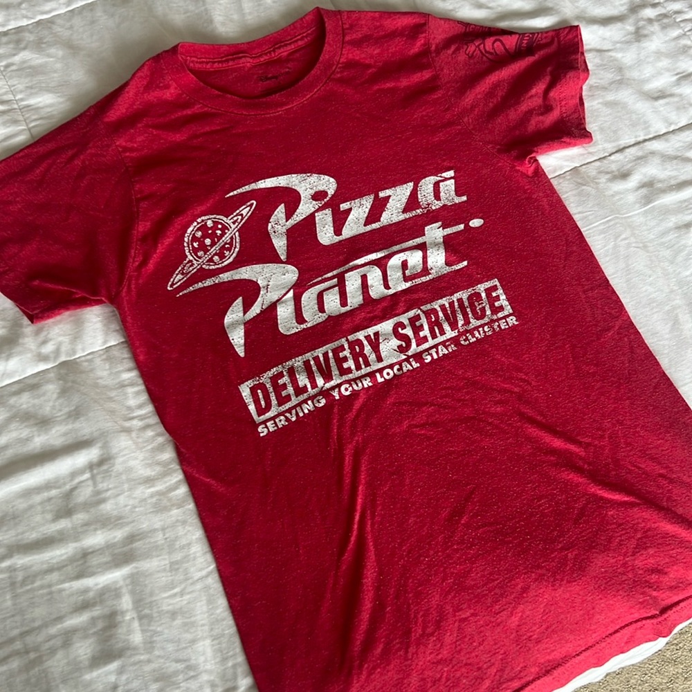 Disney Pixar Pizza Planet Toy Story 20th Anniversary shirt
